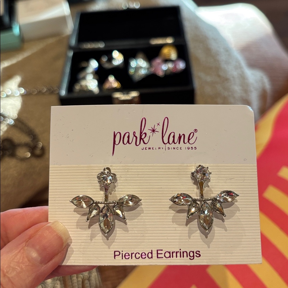 Crystal Pierced Earrings by Park Lane